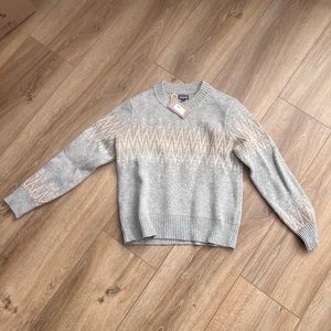 NWT Wool-Blend Patagonia Sweater